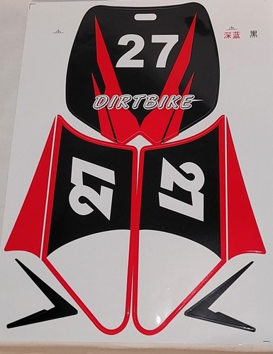 St068 red sticker decal - st068,