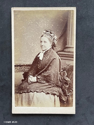 Cdv lady shawl - cdv, by