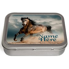 Personalised Tobacco Tin Horse