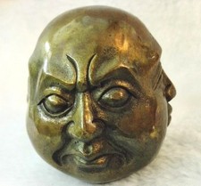 Buddhism signed bronze old - signed,