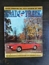Road & Track March 1965 Porsche 911 - Abarth OT 1600 - Alfa Romeo - Ferrari 824