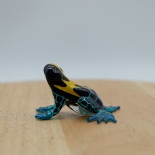 Glass frog hand blown - hand,