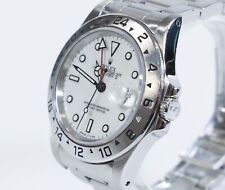 Rolex Explorer II Ref: 16570 40mm “Polar’ dial Stainless Steel 1991 Full Set