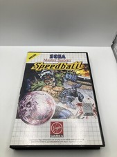 Speedball Sega Master System W/Manual VGC 8 Bit Retro 1992 #0583
