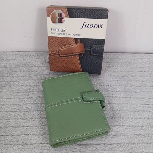 Mini filofax finsbury - finsbury, green
