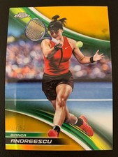2025 Topps Chrome Tennis Gold