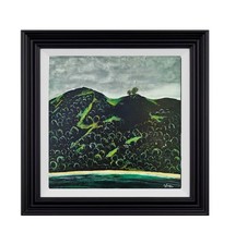 ORIGINAL SCOTTISH HIGHLANDS PAINTING - By Vital Signed Professional Artist