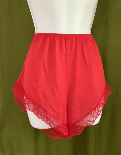 Vtg red pettipants tap - vtg, pants