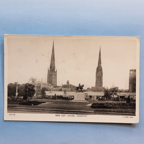 Coventry postcard c1955 real - coventry,