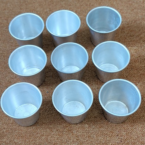 Vintage aluminium individual - 9,