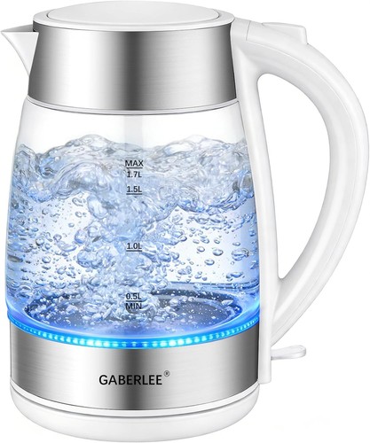 Glass kettle 3000w fast - glass, 1.7l