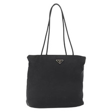 PRADA Tote Bag Nylon Black