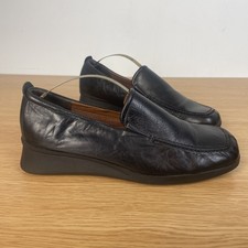 Clarks Cushion Black Leather