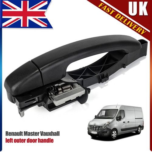 Left side sliding door handle - door,