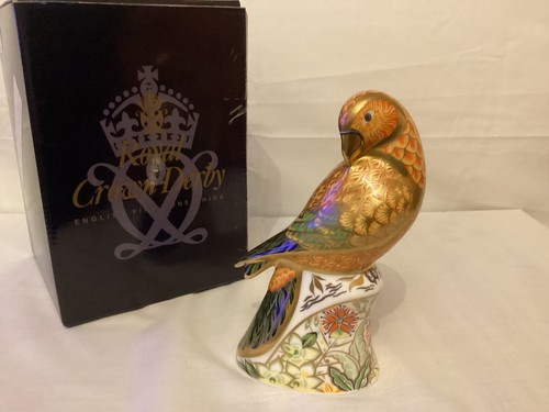 Royal crown derby sun parakeet - royal,