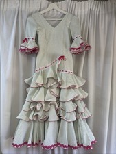 Vintage Spanish Flamenco Dress