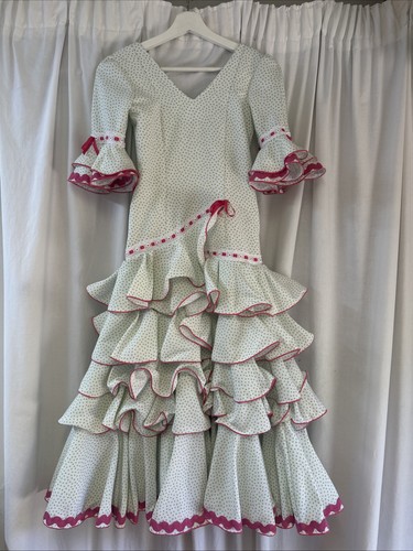 Vintage spanish flamenco dress - spanish,