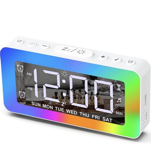 Dual alarm clock - dual, rgb