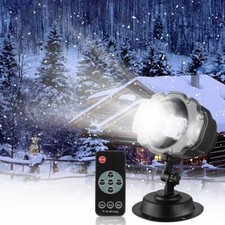 LED Snow Falling Projector