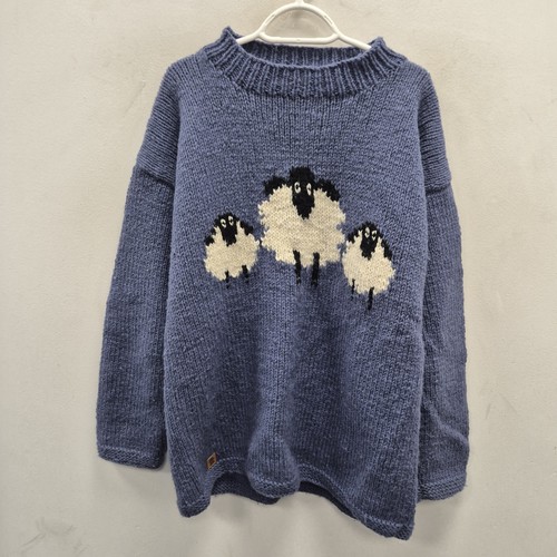 Pachamama jumper blue - pachamama, 100%