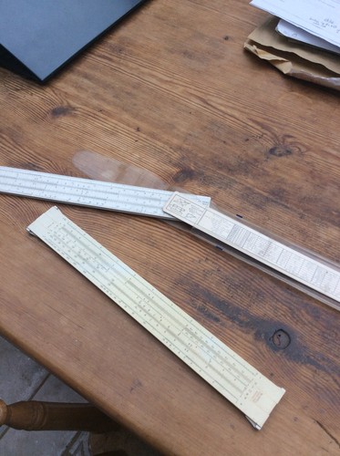 Vintage slide rulers jakar - slide,