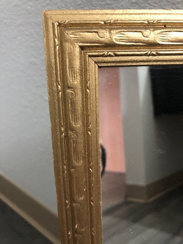 Vtg gold gilt intricate carved - vtg,