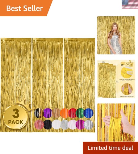 Pack 3x8 feet gold foil - pack, 3.3x8.2