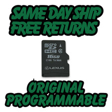 OEM Lexus Navigation SD Card