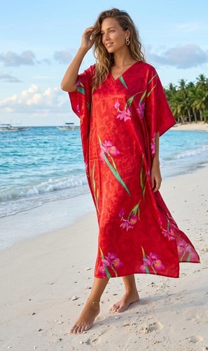 Women long african kaftan - women's,