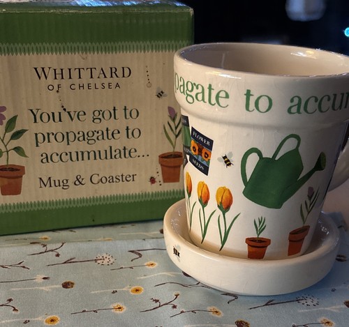 Whittard mug coaster - &,