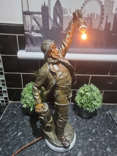 Antique spelter sailor - ,,