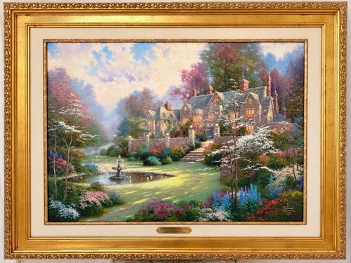 Thomas kinkade gardens beyond - gardens,