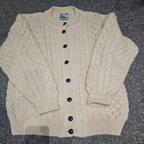 Gaeltarra cable knit cardigan - gaeltarra,