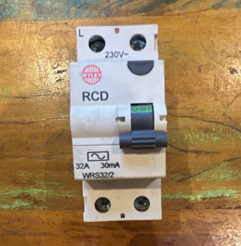 Wylex wrs32 fixed rcd - wylex, 32a