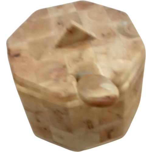 Wooden sugar bowl set with - bowl,