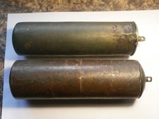 pair of  brass lead filled