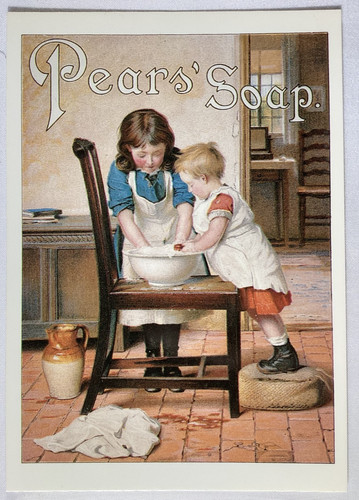 Advertising postcard pear s - -, pear's