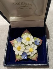 Aynsley fine bone china brooch
