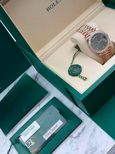 Rolex daydate 228345rbr olive - 228345rbr,