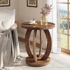 Round End Table, Farmhouse