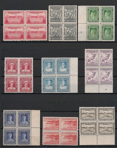 Newfoundland stamps 1941 1943 - stamps, 1941-1943