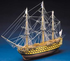 Mantua Panart HMS Victory Nelson's Flagship Wooden Ship Kit Scale 1:78  Lengt...