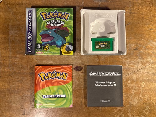 Pokemon leaf green for gba - pokemon, uk