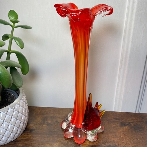 Vintage murano red glass - vintage,