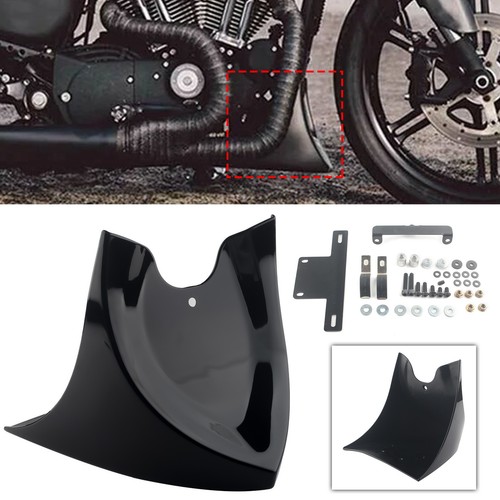 Glossy black lower - glossy, chin