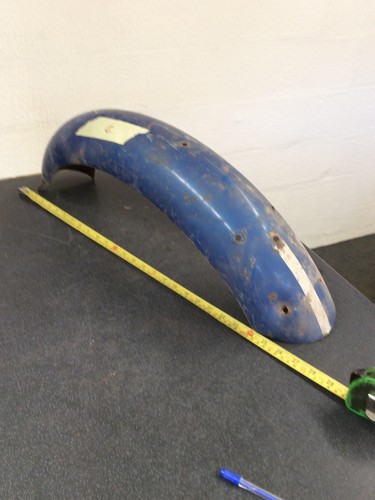 Vintage motorcycle mudguard - vintage,