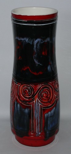 Poole pottery delphis - pottery, 16"