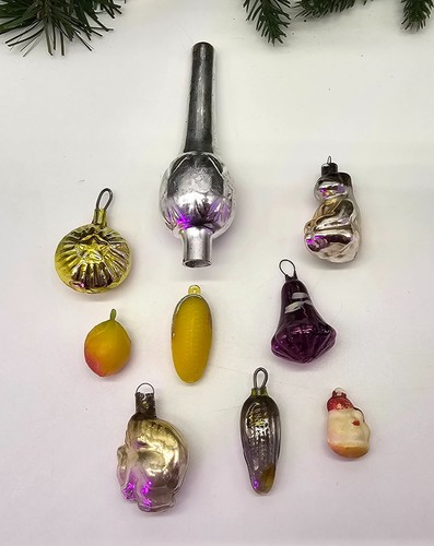 Vintage glass mini - vintage, christmas