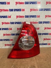 RENAULT CLIO HATCHBACK 3DR MK2 PH2 X65 2003 DRIVER SIDE REAR TAIL LIGHT LAMP
