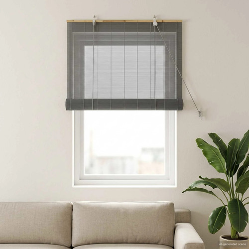 Walplus grey bamboo - walplus,